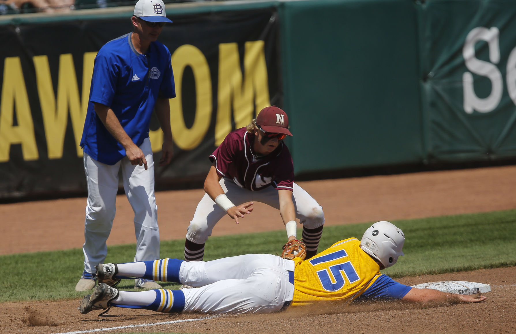 State Baseball Newman 33
